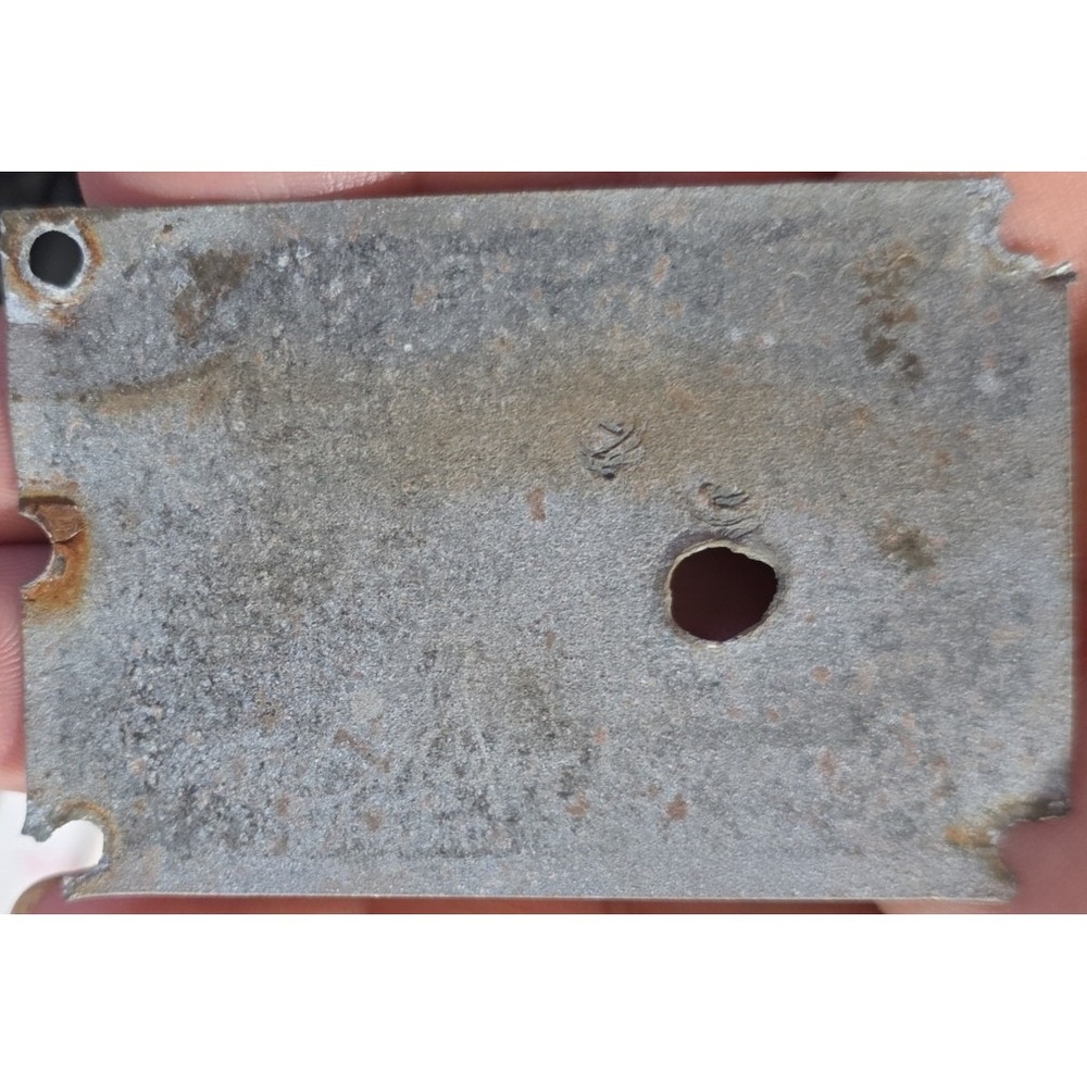 Vintage Ford Metal‎ Data Plate